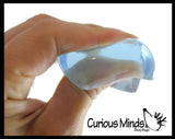 Gelatin Ice Cube Squishy Fidget Toy - Thick Gel Wiggly and Jiggly Gummy