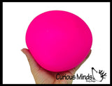 Jumbo Huge Boxed 6" Stretchy Squishy Squeeze Stress Ball Soft Doh Filling - Like Shaving Cream - Sensory, Fidget Toy