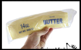 NEW - Jumbo Butter Squishy Squeeze Stress Ball Soft Doh Filling - Like Shaving Cream - Sensory, Fidget Toy