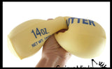 NEW - Jumbo Butter Squishy Squeeze Stress Ball Soft Doh Filling - Like Shaving Cream - Sensory, Fidget Toy
