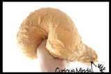 Jumbo Doh Filled Chicken Drumstick - Soft Stress Squishy Ball Funny