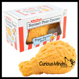 Jumbo Doh Filled Chicken Drumstick - Soft Stress Squishy Ball Funny