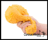 Jumbo Doh Filled Chicken Drumstick - Soft Stress Squishy Ball Funny