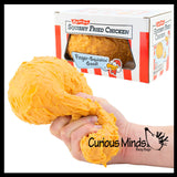 Jumbo Doh Filled Chicken Drumstick - Soft Stress Squishy Ball Funny