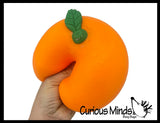 Jumbo Doh Filled Orange - Soft Stress Squishy Ball Fruit