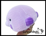 Blob Fish Jumbo 9" Puffer Ball - Cute Small Novelty Toy - Party Favors - Air Filled Sensory Fidget Toys Ugly Fish