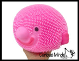 Blob Fish Jumbo 9" Puffer Ball - Cute Small Novelty Toy - Party Favors - Air Filled Sensory Fidget Toys Ugly Fish