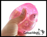 NEW - Large Chunky Capybara Cute Sugar Ball - Thick Glue/Gel Syrup Molasses Stretch Ball - Ultra Squishy and Moldable Slow Rise Relaxing Sensory Fidget Stress Toy