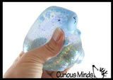 NEW - Large Chunky Capybara Cute Sugar Ball - Thick Glue/Gel Syrup Molasses Stretch Ball - Ultra Squishy and Moldable Slow Rise Relaxing Sensory Fidget Stress Toy