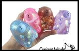 NEW - Large Chunky Capybara Cute Sugar Ball - Thick Glue/Gel Syrup Molasses Stretch Ball - Ultra Squishy and Moldable Slow Rise Relaxing Sensory Fidget Stress Toy