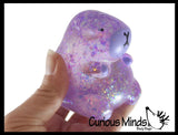 NEW - Large Chunky Capybara Cute Sugar Ball - Thick Glue/Gel Syrup Molasses Stretch Ball - Ultra Squishy and Moldable Slow Rise Relaxing Sensory Fidget Stress Toy
