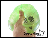 Jumbo Sugar Poop Shaped Ball - Thick Glue/Gel Syrup Molasses Stretch Ball - Ultra Squishy and Moldable Slow Rise Relaxing Sensory Fidget Stress Toy Poo Turd Gag Funny