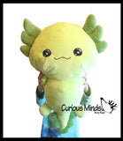 Axolotl Cute Large and Jumbo Plush Stuffed Animals - Adorable Soft and Cuddly Mini Animal Plushie Plushy