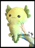 Axolotl Cute Large and Jumbo Plush Stuffed Animals - Adorable Soft and Cuddly Mini Animal Plushie Plushy