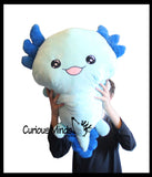 Axolotl Cute Large and Jumbo Plush Stuffed Animals - Adorable Soft and Cuddly Mini Animal Plushie Plushy