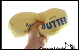 NEW - Jumbo Butter Squishy Squeeze Stress Ball Soft Doh Filling - Like Shaving Cream - Sensory, Fidget Toy
