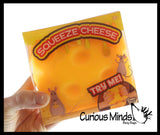 Jumbo Doh Filled Cheese - Stress Squishy Ball