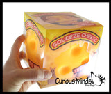 Jumbo Doh Filled Cheese - Stress Squishy Ball