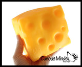 Jumbo Doh Filled Cheese - Stress Squishy Ball