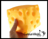 Jumbo Doh Filled Cheese - Stress Squishy Ball