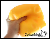 Jumbo Doh Filled Cheese - Stress Squishy Ball