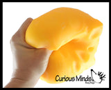 Jumbo Doh Filled Cheese - Stress Squishy Ball