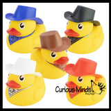 Jumbo Cowboy Rubber Ducks - Rubber Duckies - Cute Novelty Prize Reward Giveaway