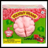 Jumbo Doh Filled Brain - Soft Stress Squishy Ball Funny