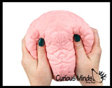 Jumbo Doh Filled Brain - Soft Stress Squishy Ball Funny
