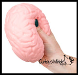 Jumbo Doh Filled Brain - Soft Stress Squishy Ball Funny