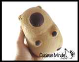 NEW - Jumbo Capybara Doh Filled Squishy Squeeze Stress Ball Soft Doh Filling - Sensory, Fidget Toy