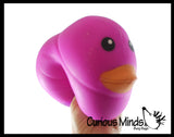 Jumbo Doh Filled Ducky - Rubber Duck Shaped Stress Squishy Ball