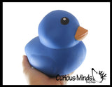 Jumbo Doh Filled Ducky - Rubber Duck Shaped Stress Squishy Ball
