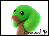 Jumbo Doh Filled Ducky - Rubber Duck Shaped Stress Squishy Ball