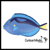 NEW - Jumbo Fish (Clownfish, Blue Tang, Pufferfish) Water Bath Squirter Toy - Huge Water Soaker Gun For Pool Outdoor Play