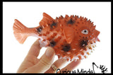NEW - Jumbo Fish (Clownfish, Blue Tang, Pufferfish) Water Bath Squirter Toy - Huge Water Soaker Gun For Pool Outdoor Play