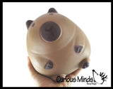 NEW - Jumbo 5.75" Capybara Doh Filled Squishy Squeeze Stress Ball Soft Doh Filling - Sensory, Fidget Toy