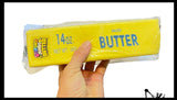 NEW - JUMBO Butter Slow Rise FOAM Squishy Squeeze Stress Ball Super Soft - Sensory, Fidget Toy