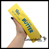NEW - JUMBO Butter Slow Rise FOAM Squishy Squeeze Stress Ball Super Soft - Sensory, Fidget Toy
