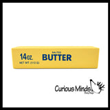 NEW - JUMBO Butter Slow Rise FOAM Squishy Squeeze Stress Ball Super Soft - Sensory, Fidget Toy