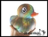 Jumbo Space Galaxy Print Rubber Ducks - Rubber Duckies - Cute Novelty Prize Reward Giveaway