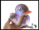 Jumbo Space Galaxy Print Rubber Ducks - Rubber Duckies - Cute Novelty Prize Reward Giveaway