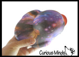 Jumbo Space Galaxy Print Rubber Ducks - Rubber Duckies - Cute Novelty Prize Reward Giveaway