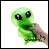 Jumbo Doh Filled Alien - Soft Stress Squishy Ball