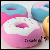 Jumbo Doh Filled Donut - Soft Stress Squishy Ball Doughnut
