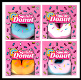 Jumbo Doh Filled Donut - Soft Stress Squishy Ball Doughnut