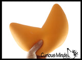 Jumbo Squishy Fortune Cookie Slow Rise Doh Sensory Toy Squish
