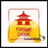 Jumbo Squishy Fortune Cookie Slow Rise Doh Sensory Toy Squish