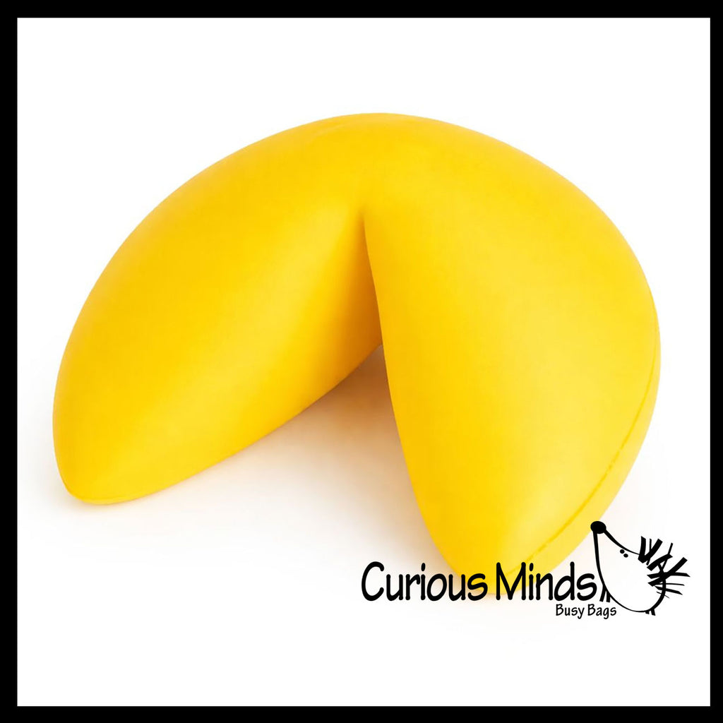 Jumbo Squishy Fortune Cookie Slow Rise Doh Sensory Toy Squish