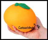 Jumbo Doh Filled Orange - Soft Stress Squishy Ball Fruit
